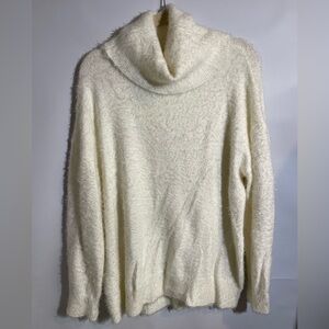 Show Me Your MuMu Soft Cream Cowl Neck Sweater